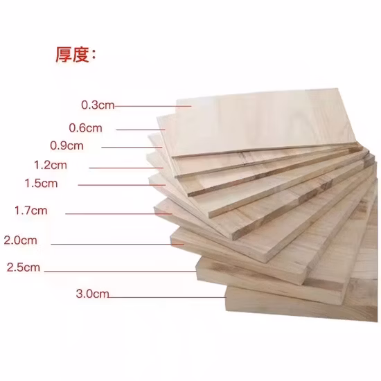 오동나무 단단한 나무 판 나무 판 태권도 깨는 키리 나무 판